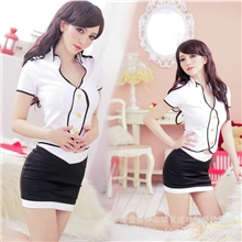 女式情趣内衣空姐警察服性感DS舞台演出游戏制服诱惑睡衣套装2516