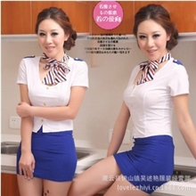 厂家特价空姐服女警制服/COS角色扮演/情趣制服/空姐装制服诱惑