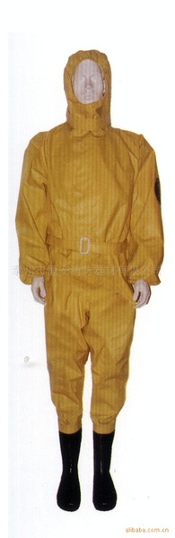 生产符合消防标准二级防护简易防化服\一级全密封重型防化服