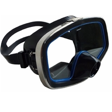 带出气阀钢化玻璃硅胶潜水阀镜猪鼻式潜水面罩阀式潜水镜