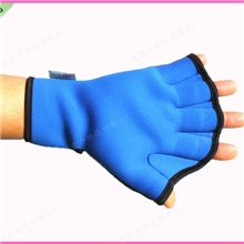 小量游泳手蹼蛙蹼泳璞划水掌潜水料露指手璞鸭掌蹼手套S-866