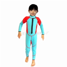 新品儿童潜水服婴儿防刮潜水衣防晒衣长袖保暖2.5mmYEC-658