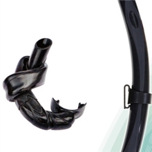 厂家直销100%全硅胶呼吸管潜水用品潜水必备干式呼吸管SN163