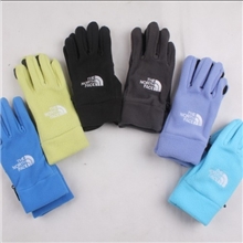 新款tnf男女户外保暖手套抓绒秋冬骑行刺绣