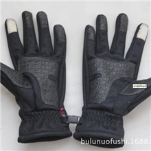 新款tnf秋冬季防寒手套电容触摸屏软壳手套户外防滑保暖滑雪手套