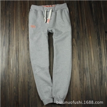 冬款极度干燥super男士抓绒保暖休闲裤收脚运动卫裤dry裤子