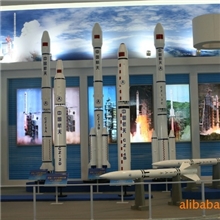 美联公司制作的航天比例模型