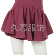 2013秋冬snidel同款高腰塑身裙裤------------酒红三色