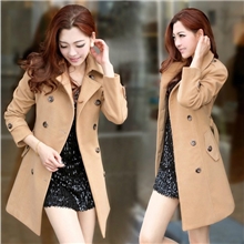 2013冬装新款OL气质女装毛呢厚外套呢大衣(双面呢料）1259