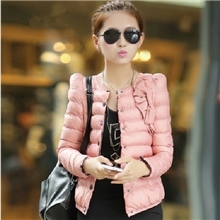 2013冬装新款女装韩版修身短款棉衣外套女加厚羽绒棉服女