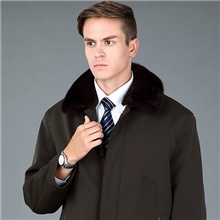 河北厂家现货供应水貂毛领男士貂毛领尼克服貂毛领尼克服毛领