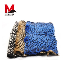 【蒙霸】2013秋冬厂家直销猾子圆点纹小皮张皮草原材料