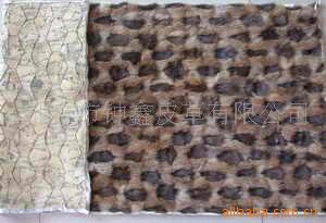 供应麝鼠皮褥子毛毯