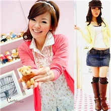 2013款韩版仿羊绒百搭珍珠扣V领女式针织衫开衫批发