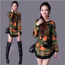 【抄底价】新款毛衫女士毛衣显瘦中长款羊毛衫秋季毛衣大码针织衫