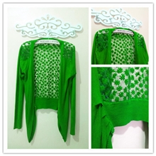 2013爆款后背蕾丝开衫可当防晒服空调衫满天星雏菊花特价