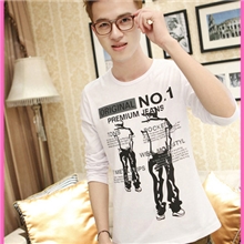 大码男装T恤大码男式T恤长袖大码男式打底衫库存男士尾货长袖