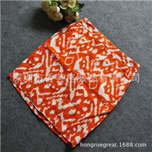 出口原单早春半身裙欧美大牌麻棉涂鸦包臀裙子L简约休闲女装