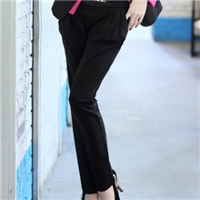 批发爆款女裤西裤中腰长裤西装裤正装裤裤贝蕾酷儿BLKE1332-1