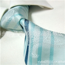 2010热款领带/圆点蓝色领带/oem真丝领带条纹领带小花领带