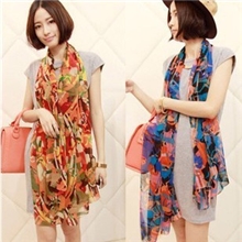 2013春秋新款围巾批发炫彩马车爱马是绒雪纺高档围巾披肩XF02