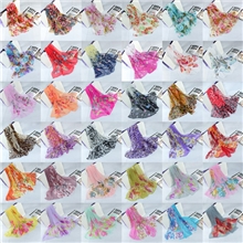 2013新款秋冬气质女士围巾印花雪纺丝巾披肩几百种颜色可选