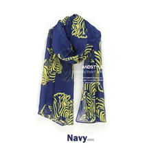 义乌围巾厂家直销大斑马时尚休闲丝巾印花围巾披肩批发