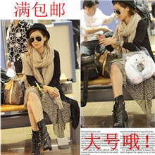 R004厂家直销2013秋冬爆款纯色褶皱围巾韩版大披肩围巾批发