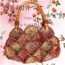 圣诞送礼首选女包批发潮包跑江湖新产品手工包编织包包送录音5686