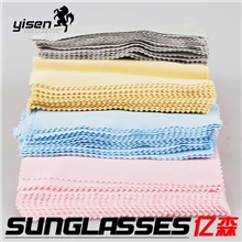 2013年最新款14*14超细纤维眼镜布擦拭清洁布厂家直销批发