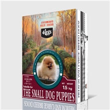 4legs泰迪贵宾博美小型犬幼犬主粮三文鱼通用天然狗粮1.5kg