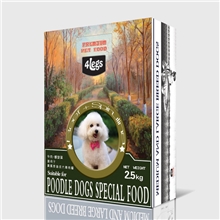 4legs新品天然粮狗粮贵宾泰迪成犬专用粮主粮2.5kg