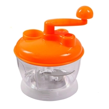 升级版加大多功能搅菜器饺子馅器手动切菜绞肉机搅馅器4刀片