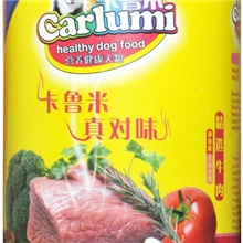 卡鲁米精选牛肉犬用罐头