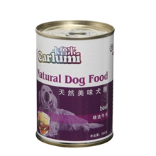 犬粮精选牛肉味犬罐