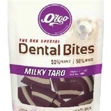 欧果宠物零食狗磨牙棒洁齿骨狗零食培根洁齿骨125g