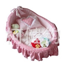 日本KOJIMA王子公主摇篮床狗窝猫窝宠物窝2色可拆洗泰迪窝