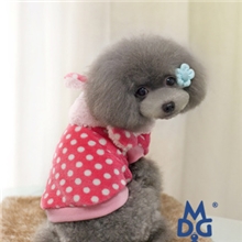 点点睡衣小狗狗衣服宠物装犬猫厚秋冬泰迪博美贵宾雪纳瑞比熊
