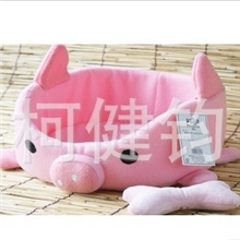 日本KOJIMA布绒小猪和小象窝L号狗窝猫窝床垫宠物窝