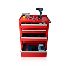 7层抽屉工具箱工具箱柜航空箱塑料工具箱维修工具箱展示箱工具袋