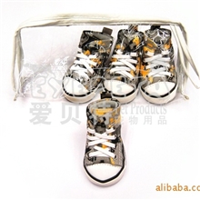 宠物用品厂家直销批发兼零售月销万双系带狗狗运动鞋