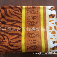 288F圆网印花珊瑚绒/超柔舒适双面珊瑚绒毯/礼品毛毯，促销毛毯