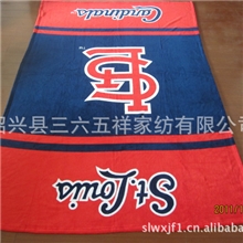 珊瑚绒毛毯/平网印花珊瑚绒毯/毛毯工厂加厚珊瑚绒毛毯