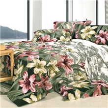 金富鸟家纺冬新品全棉活性生态阳光绒澳绒磨绒保暖四件套