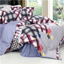 金富鸟家纺全棉斜纹活性印花四件套床上用品四件套特价