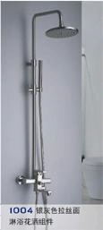 1004银灰色拉丝面花洒（卫浴）
