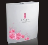 蹲便器系列-顶按式彩花双档水箱021F