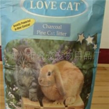 供应LOVECAT活性炭松木猫砂