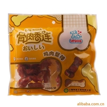 宠物食品骨肉香连鸡肉蟹棒200g/袋宠物零食批发