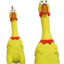 惨叫鸡怪叫鸡宠物玩具狗玩具发声玩具发泄鸡中号尖叫鸡